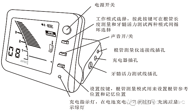 根管長度測量儀的使用